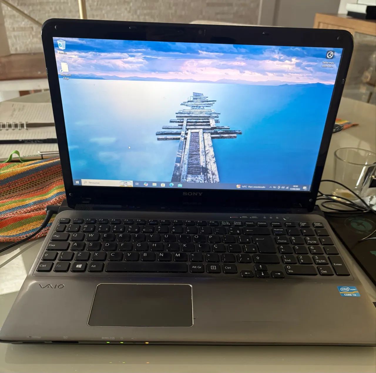 Notebook Sony Waio i3 com 4 gb de memória  - Foto 3
