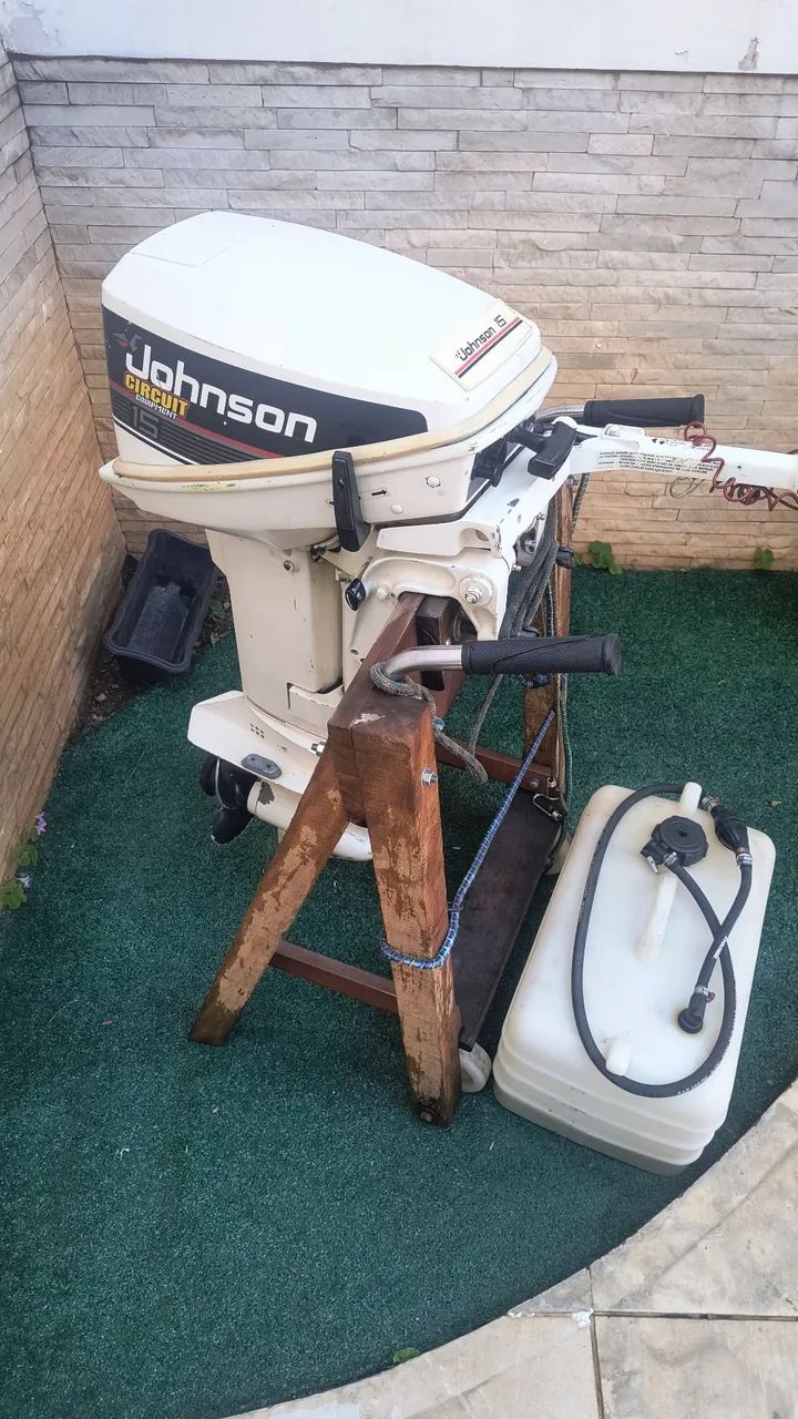 Motor de popa Jhonson 15 hp - Foto 2