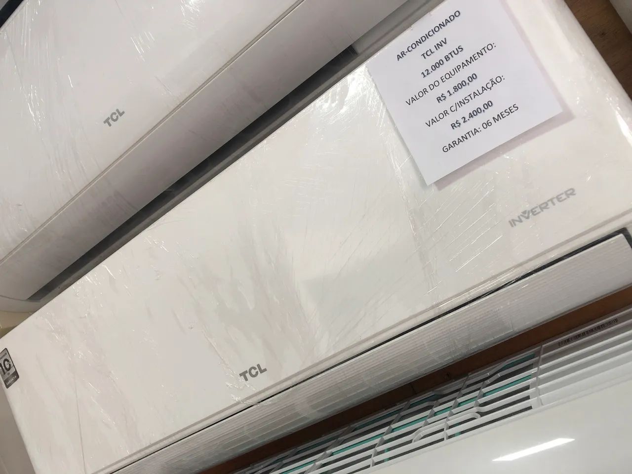 Ar condicionado TCL 12.000 btus