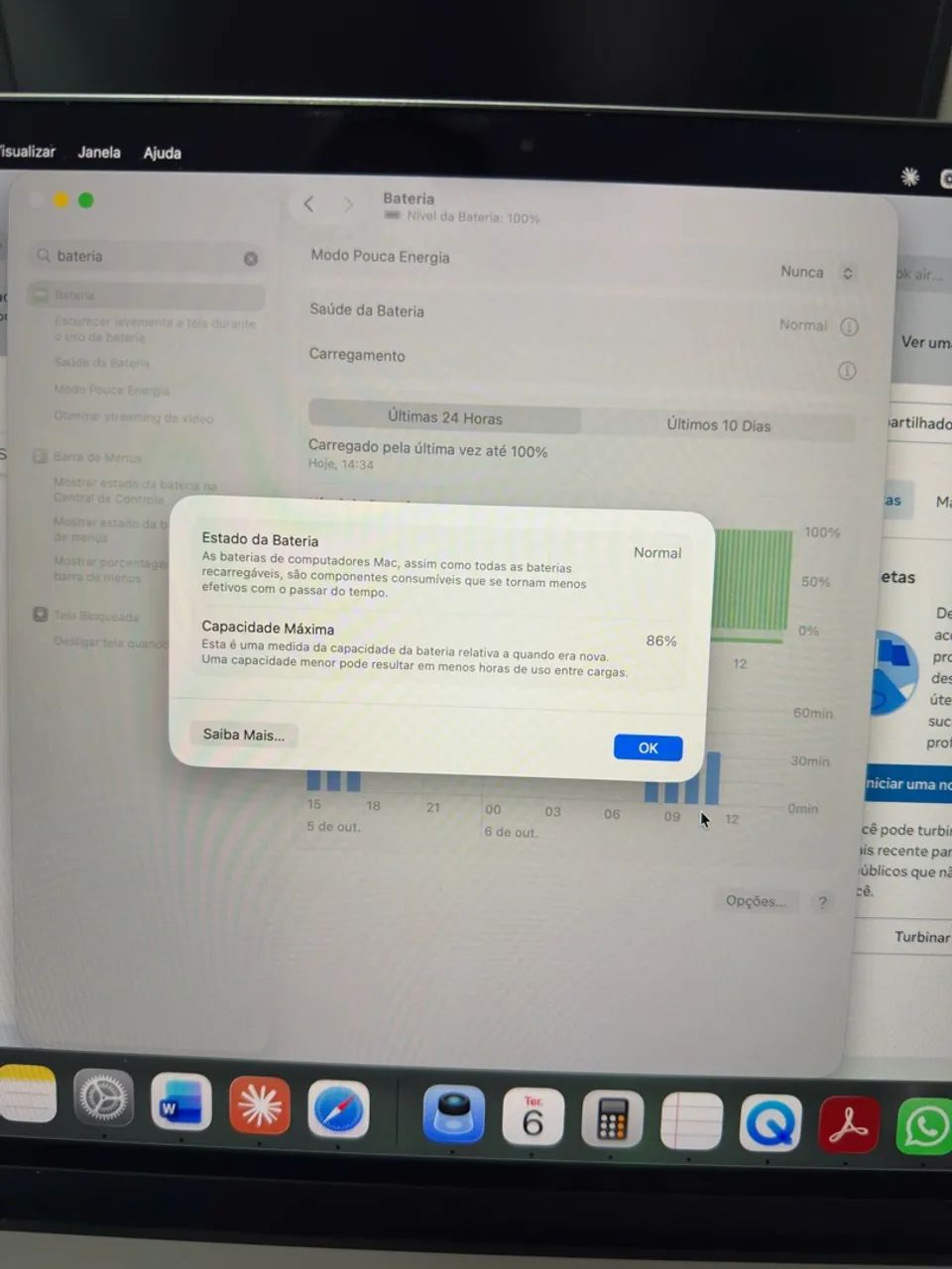 MacBook Air M2 (2022) - 13,6" - 8GB / 256GB - Cinza-espacial  - Foto 4