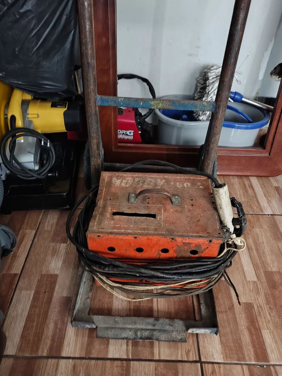 Máquina de solda eletrodo
