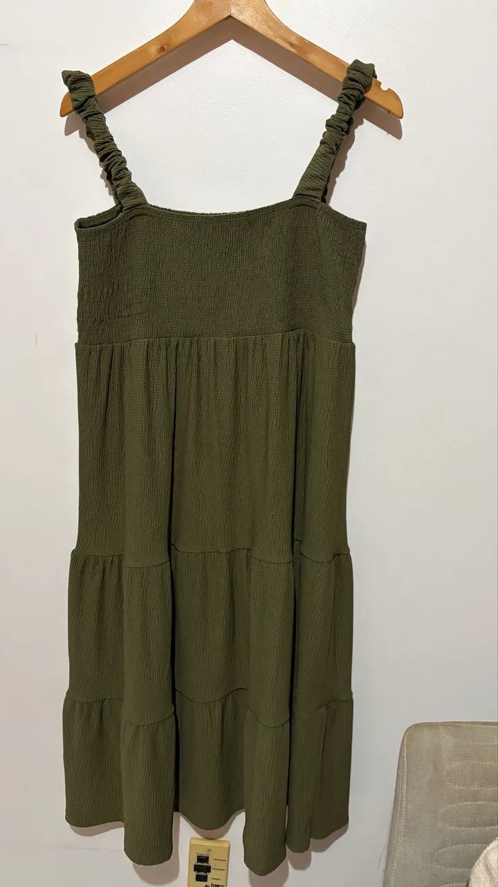 Vestido mid verde G