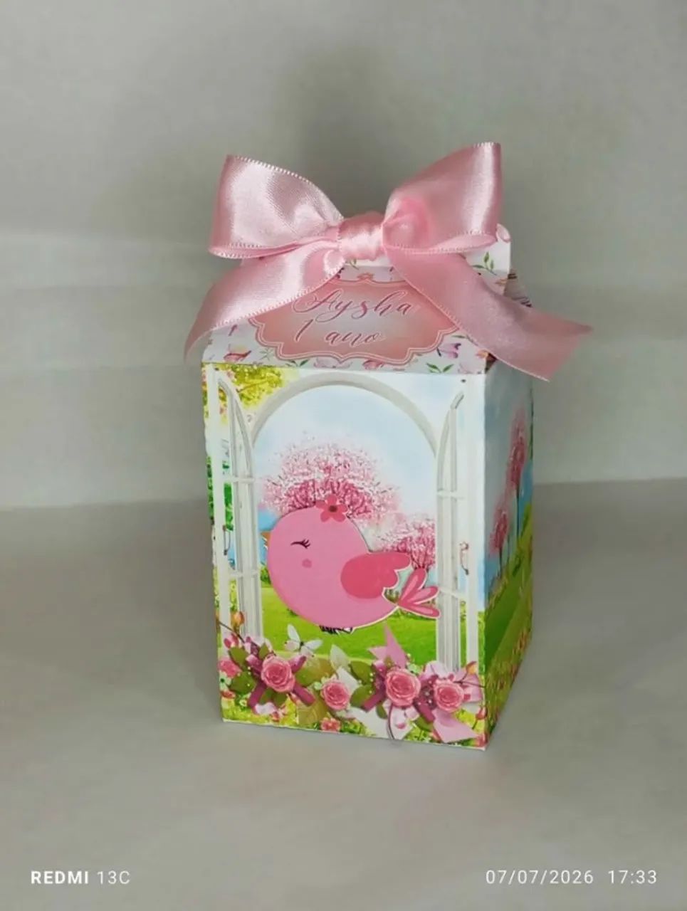 Caixinhas personalizadas 2,50