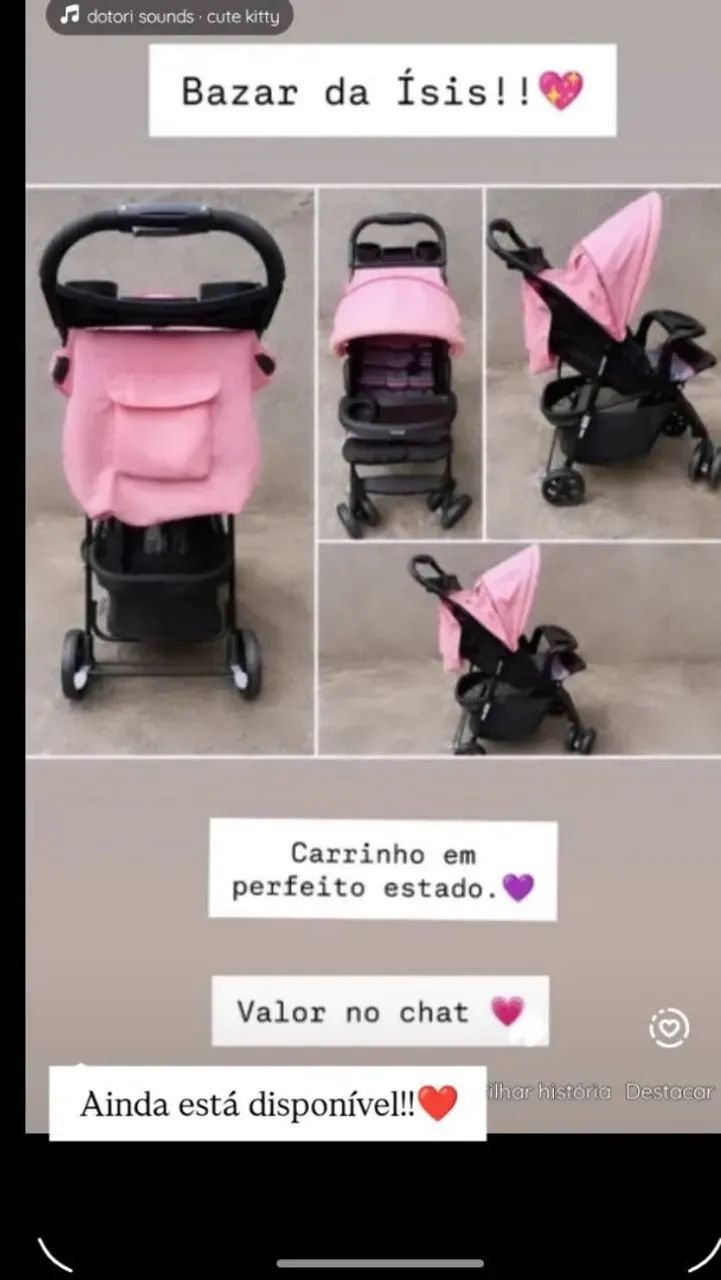 Carrinho de. Bebê bem conservado