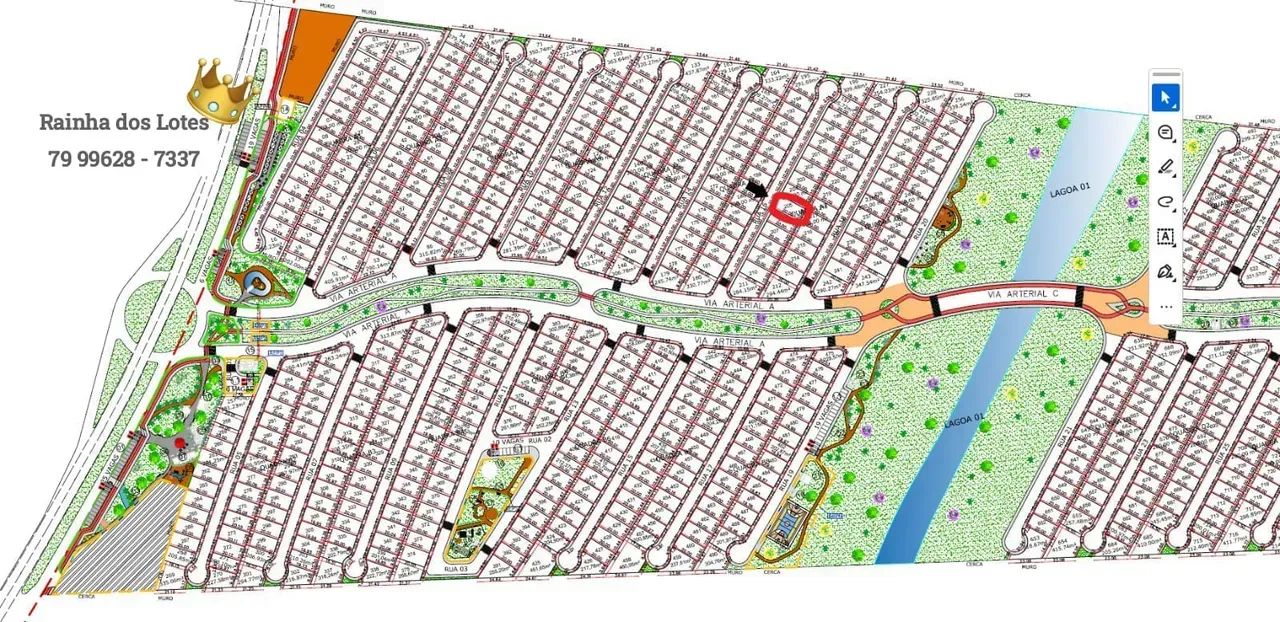 VILLAREDO BARRA  - próximo ao primeira lago - Rainha dos Lotes