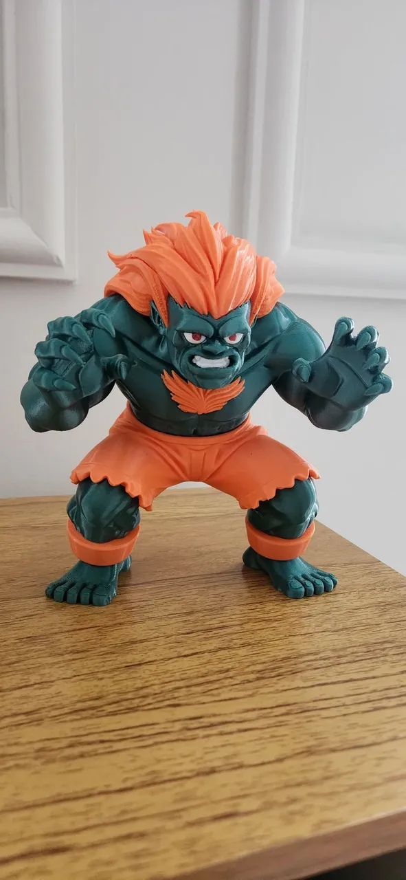 Blanka Street fighter 20cm - Foto 5