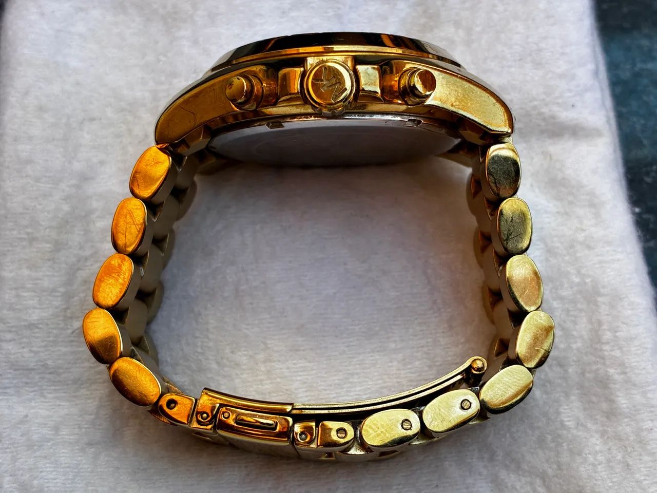 Relógio Michael Kors Bradshaw MK5739 Dourado - Original - Foto 3