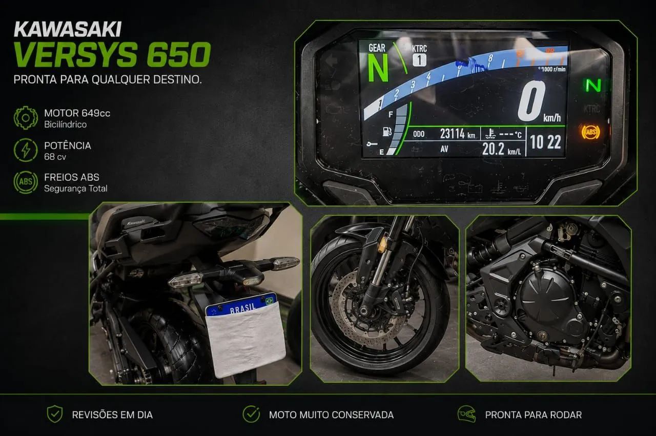 KAWAZAKI VERSYS 650 ABS - 2024 - Foto 4