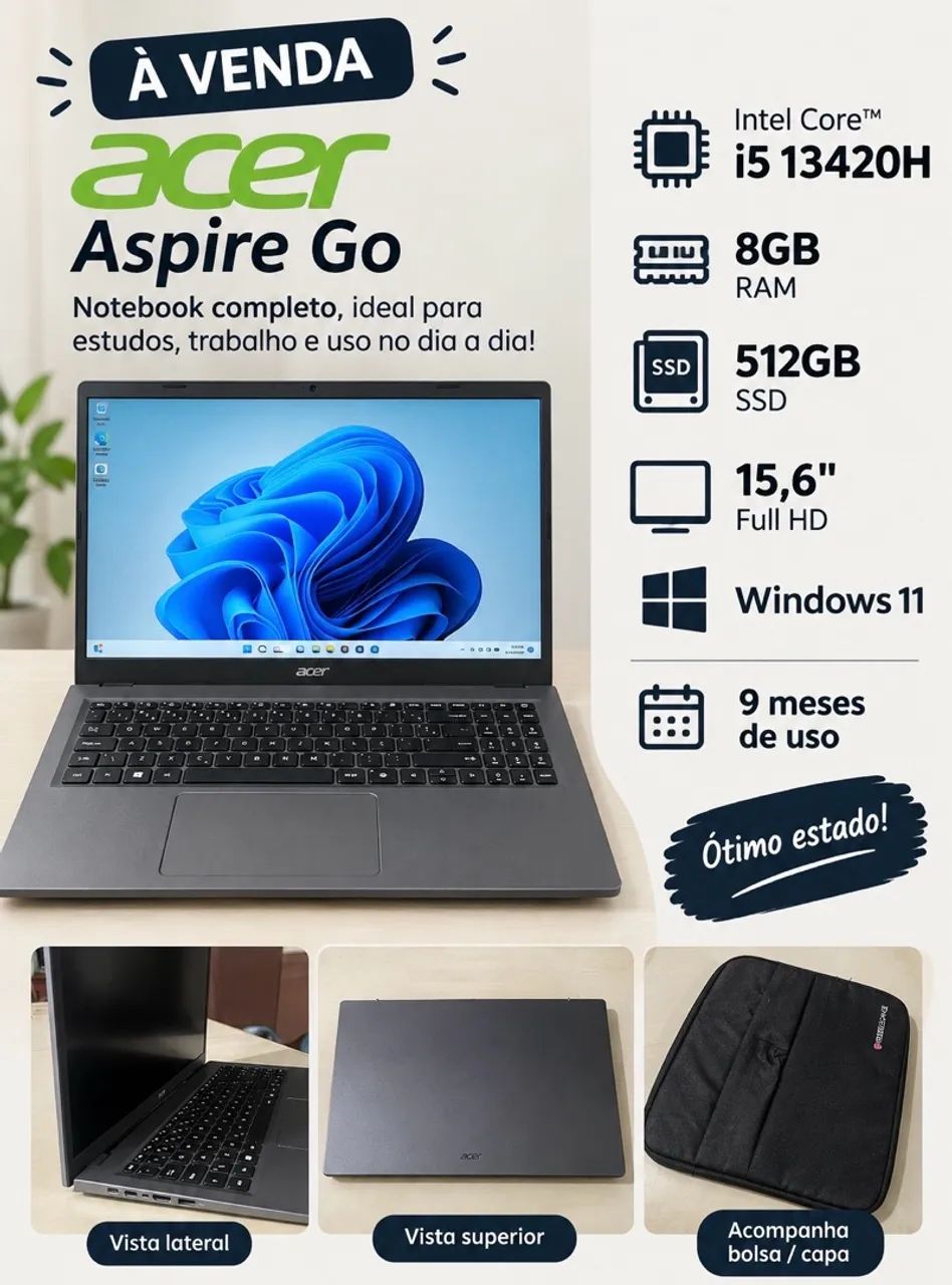 Notebook acer 
