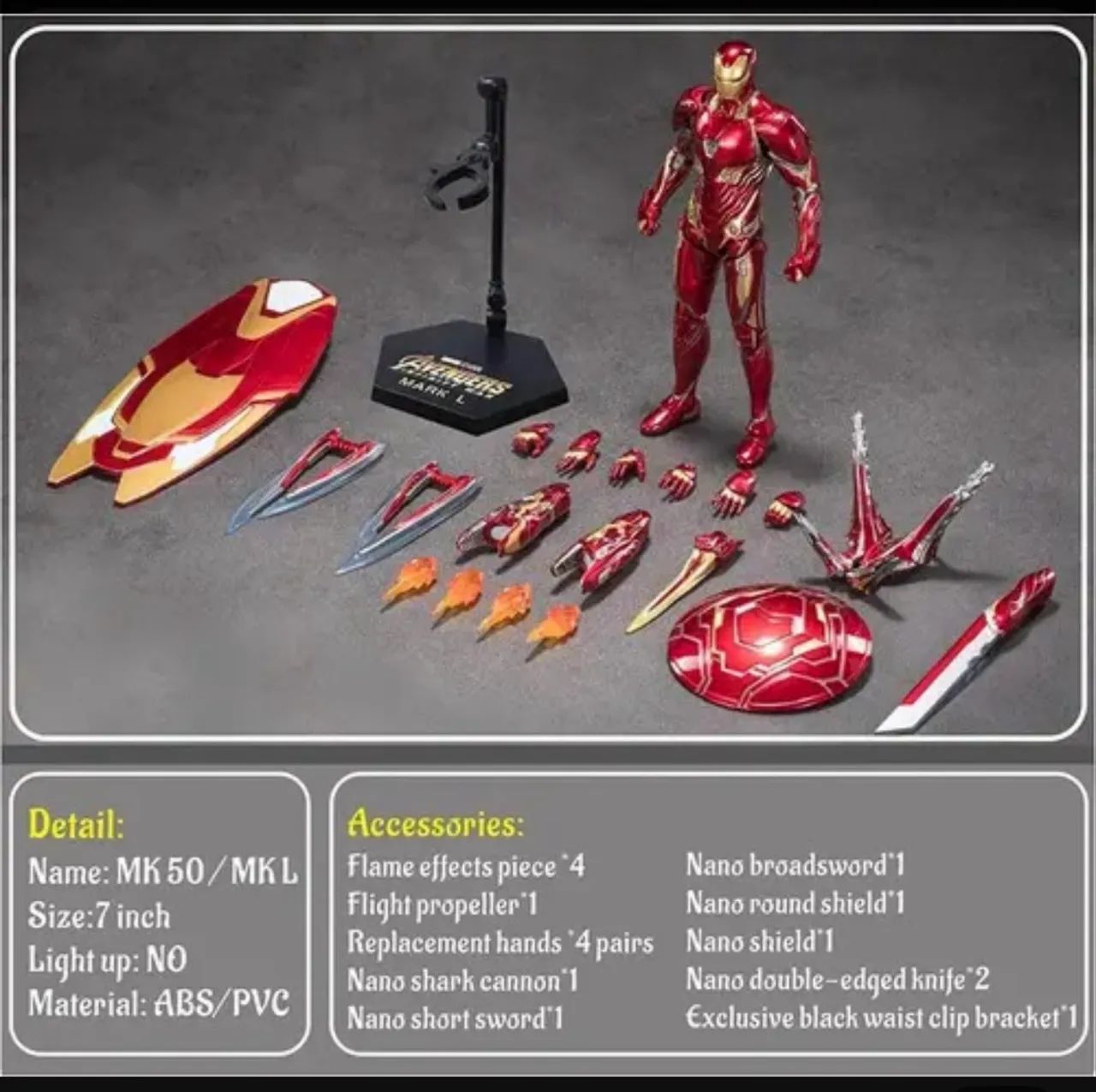 ZDTOYS - Iron Man Mark 50 - Foto 2