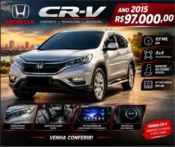 Honda Cr-V 2.0 16V AUT. 2015