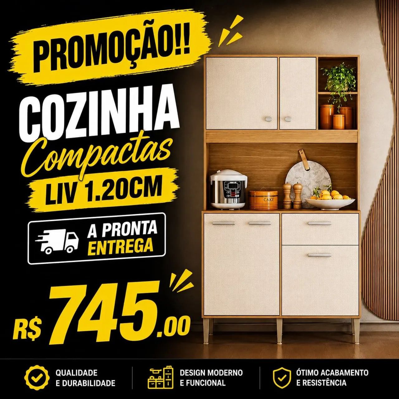 Armários de cozinha preços sensacionais... - Foto 2