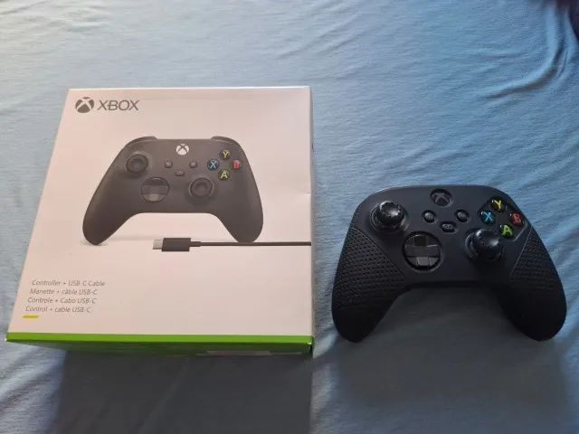 Controle de xbox preto original e novissímo