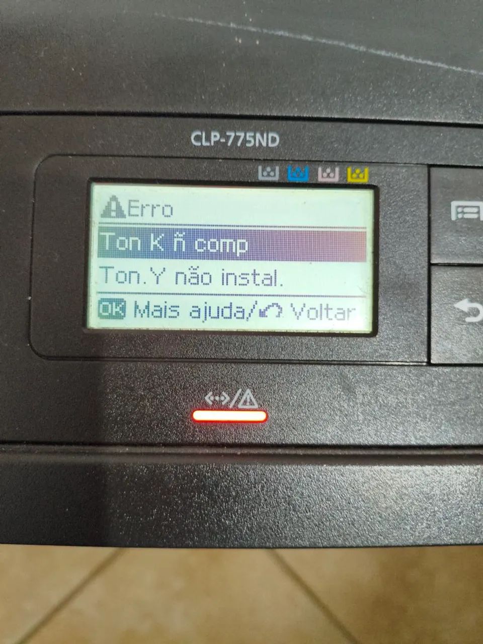 Impressora Sangsung a laser CLP 775ND - Foto 3