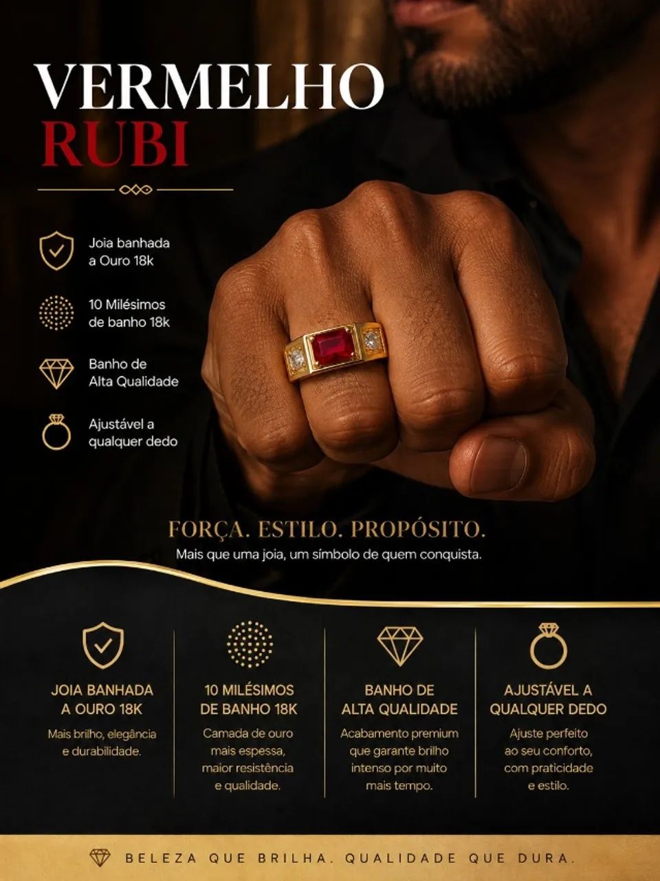 Anel de Formatura de Direito / Advogado - Foto 3