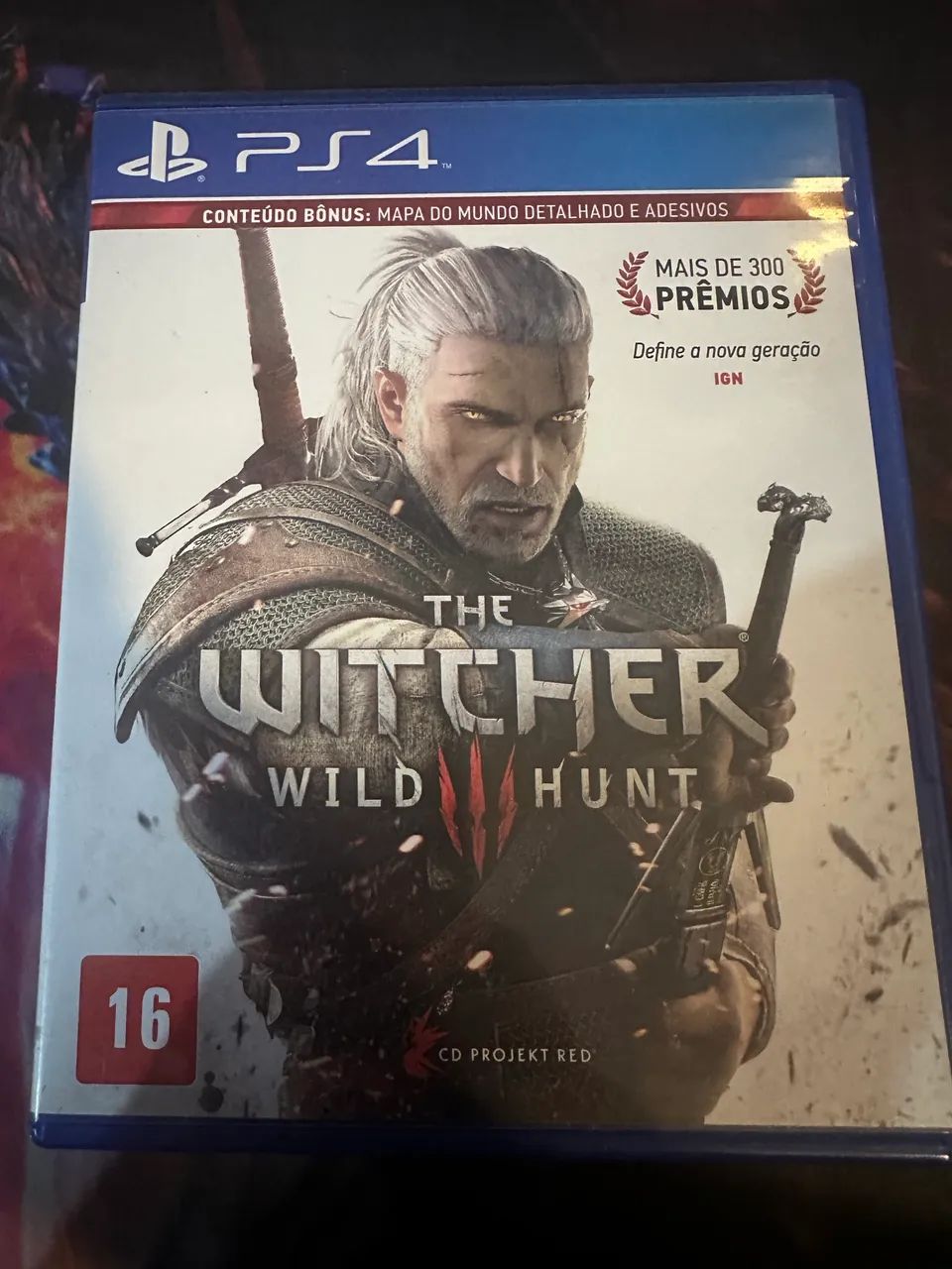 The Witcher 3 PS4.