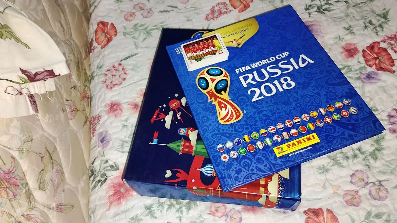 Vendo Álbum da copa de 2018 incompleto capa dura 