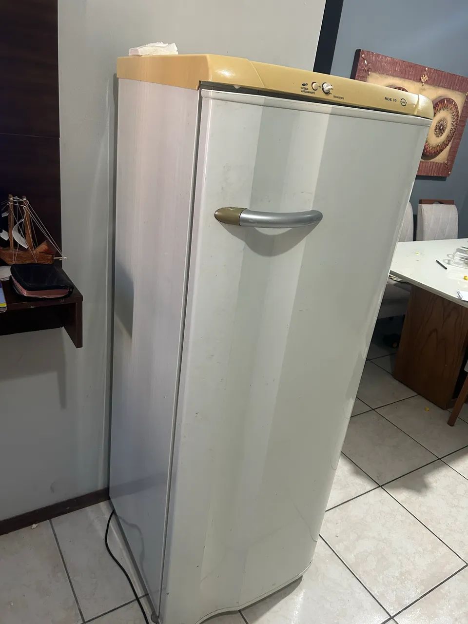 Geladeira antiga, retirar peças - Foto 5