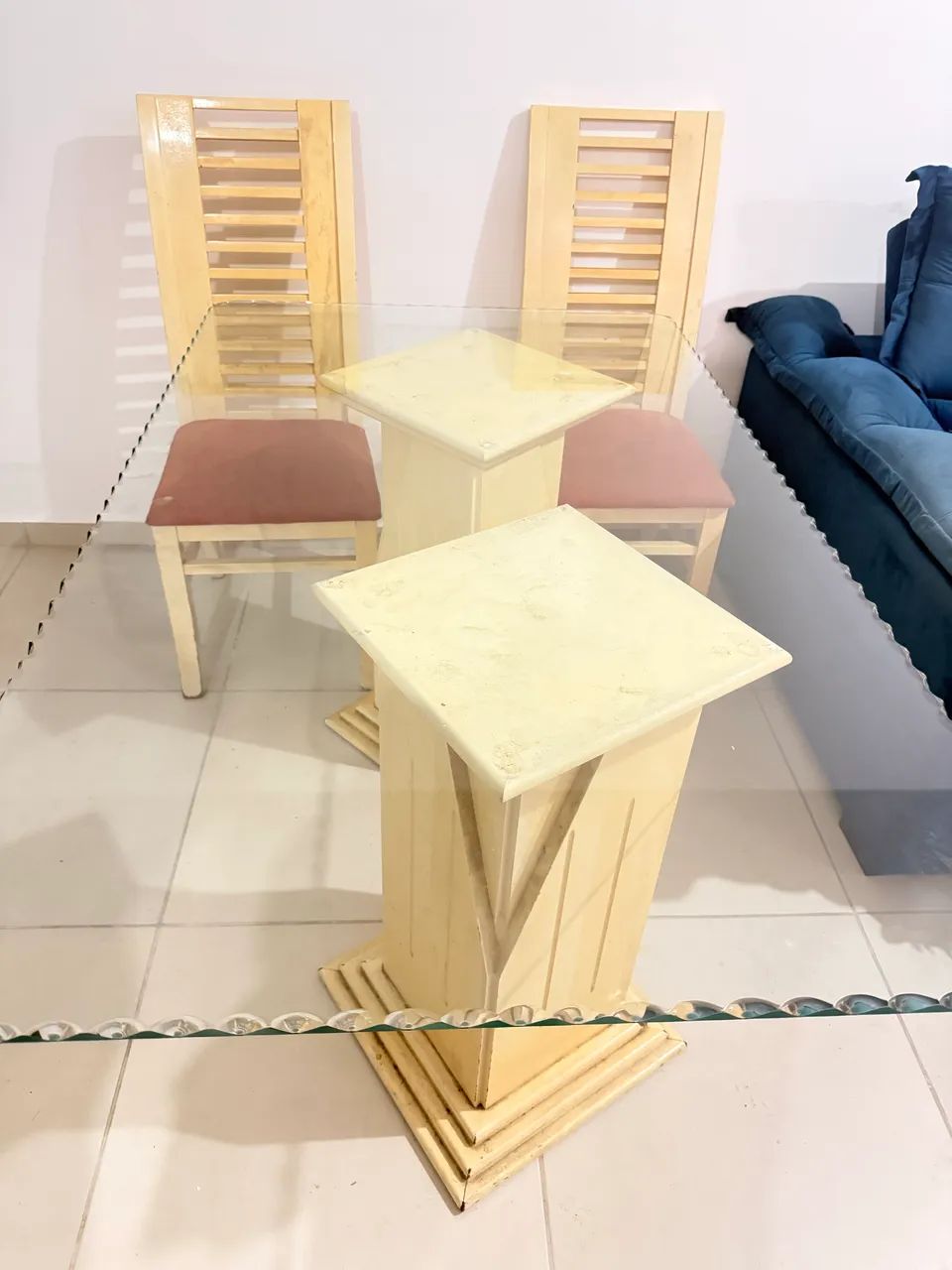 Mesa de jantar de 6 lugares