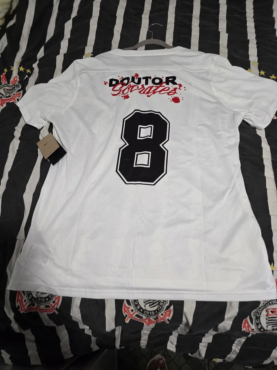 Camisa do Corinthians Dr Sócrates XXL  - Foto 3