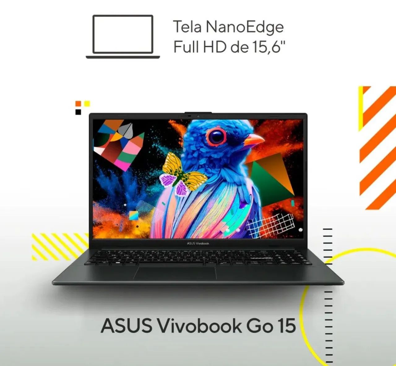NOTEBOOK ASUS VIVOBOOK GO 15 - RYZEN 5 | 8GB RAM | SSD 256GB - Foto 5