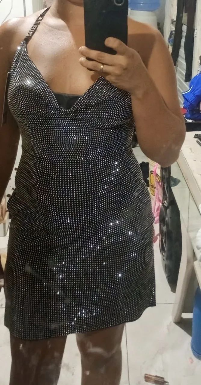 Vestido da Pitbull novo nuca usado  - Foto 3