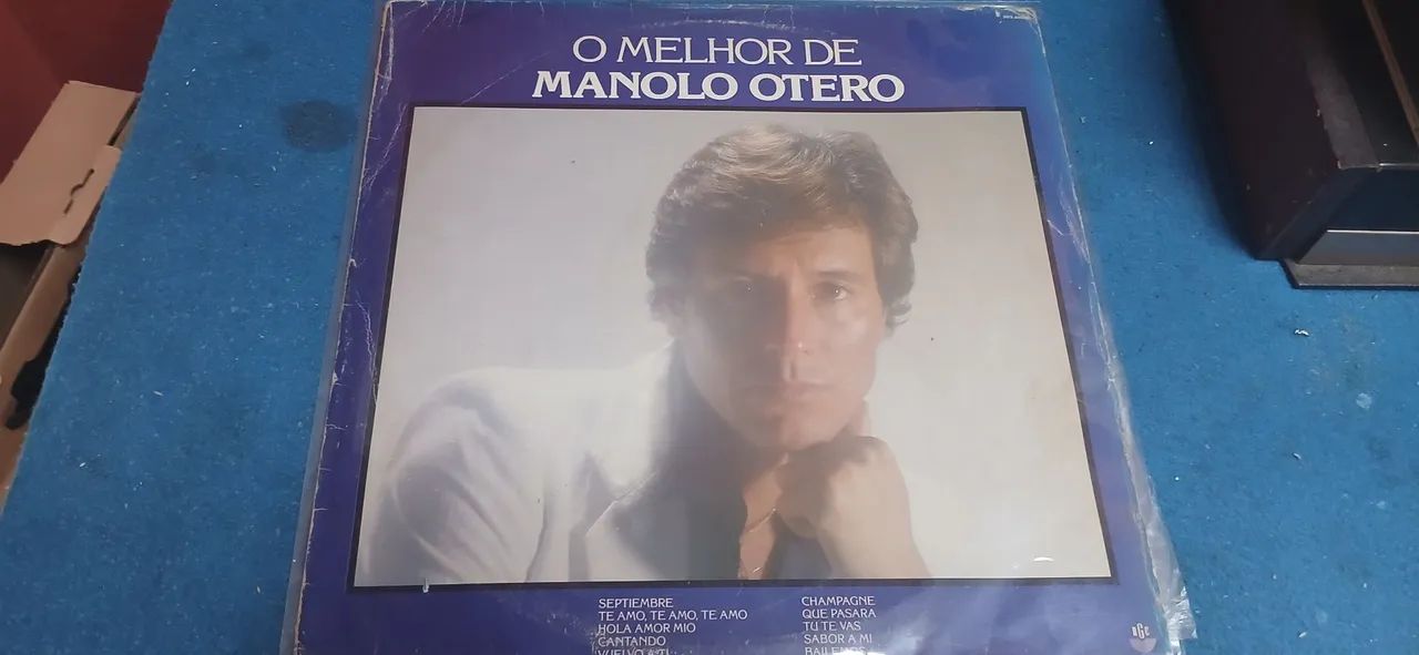 Disco vinil O melhor de Manolo Otero