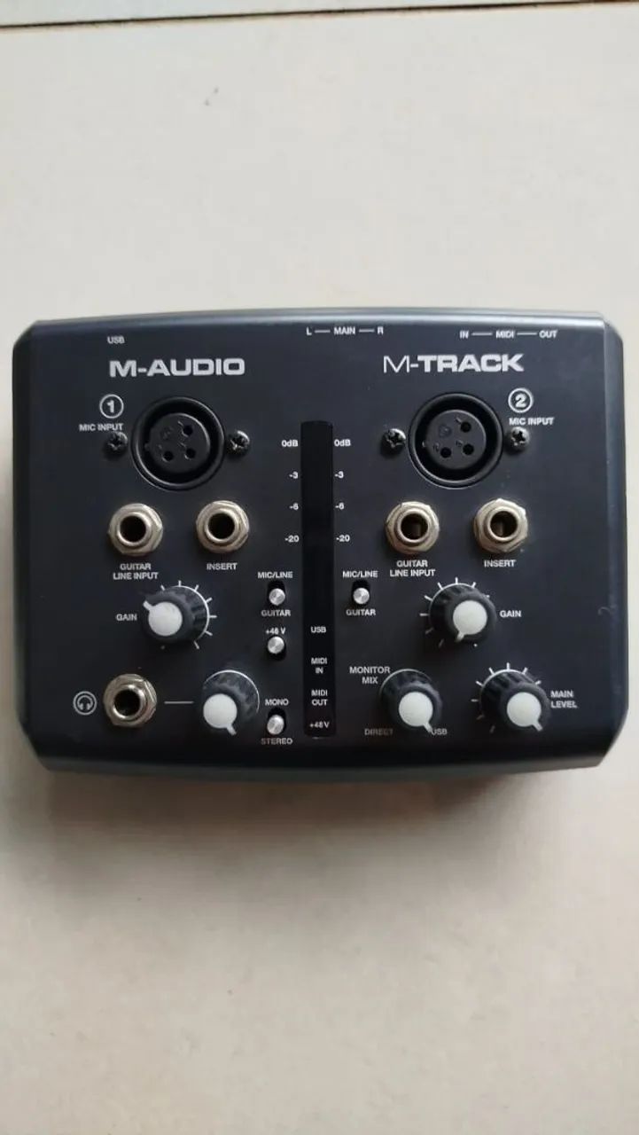 CLÁSSICA: M-AUDIO M-TRACK INTERFACE DE ÁUDIO USB - Foto 4
