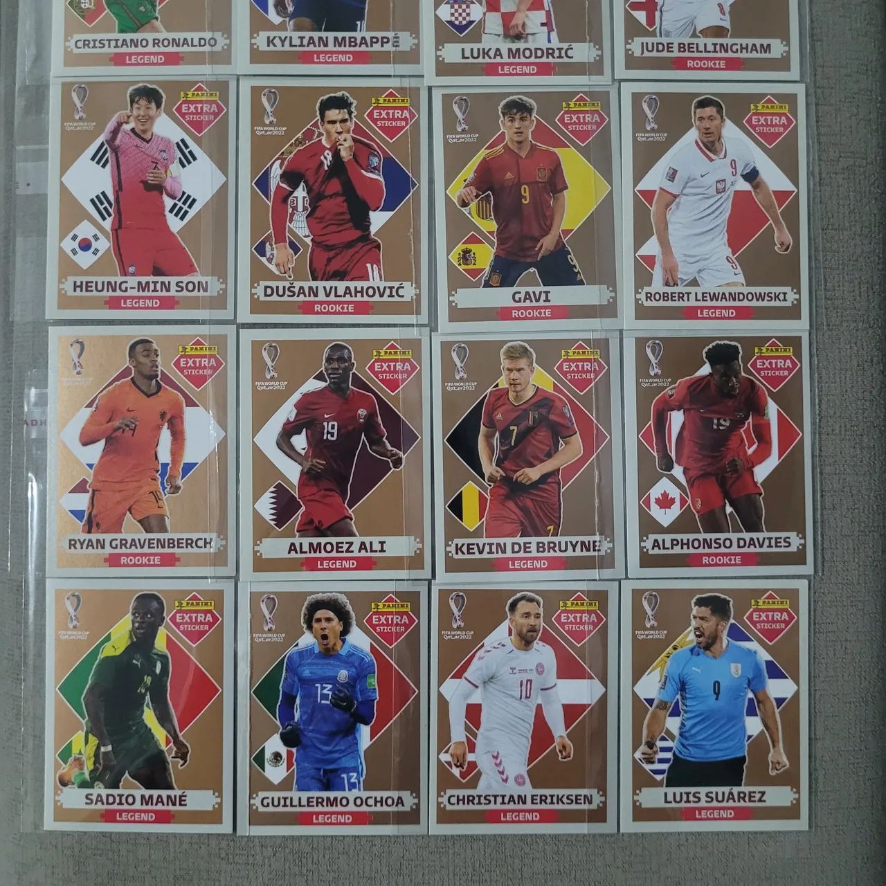 Legend 2022 lote com 16 figurinhas  - Foto 3