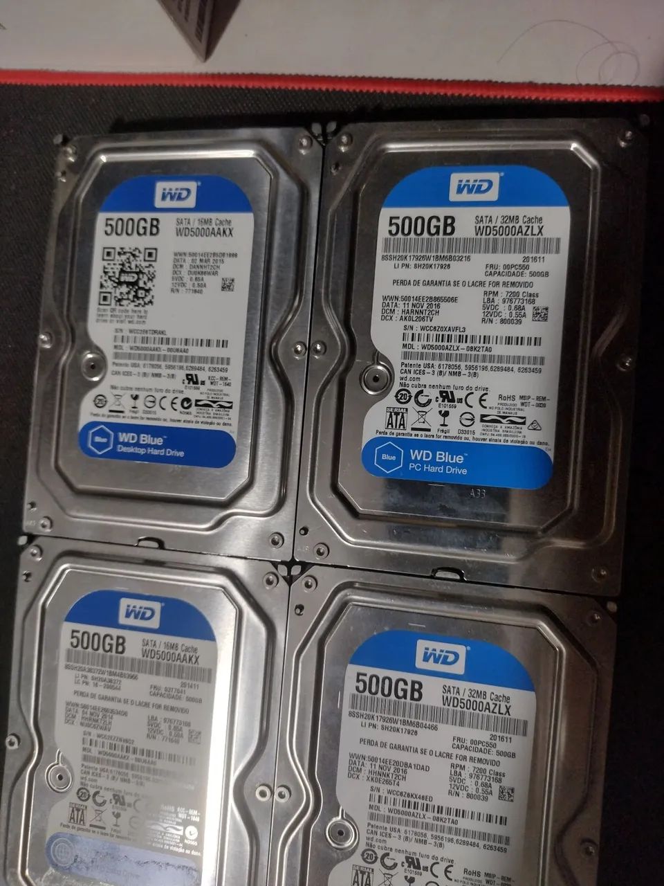 KIT 4 HDs 500gb - Foto 2