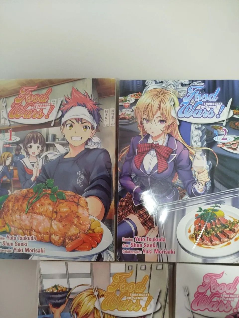 Food wars 1 ao 4 e 9 - Foto 2