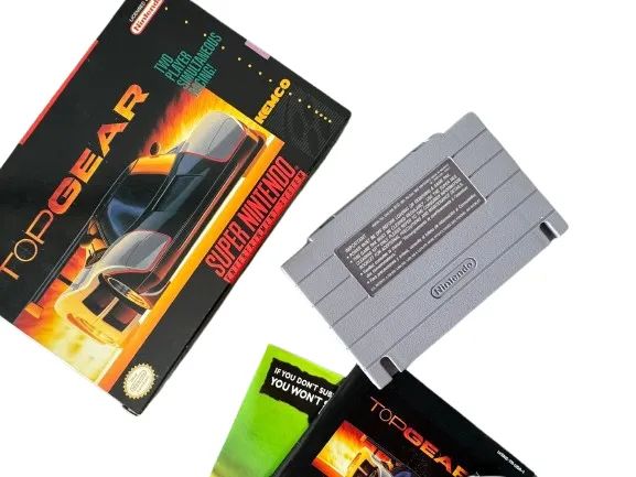 Top Gear Snes Cib Com Poster - Foto 3