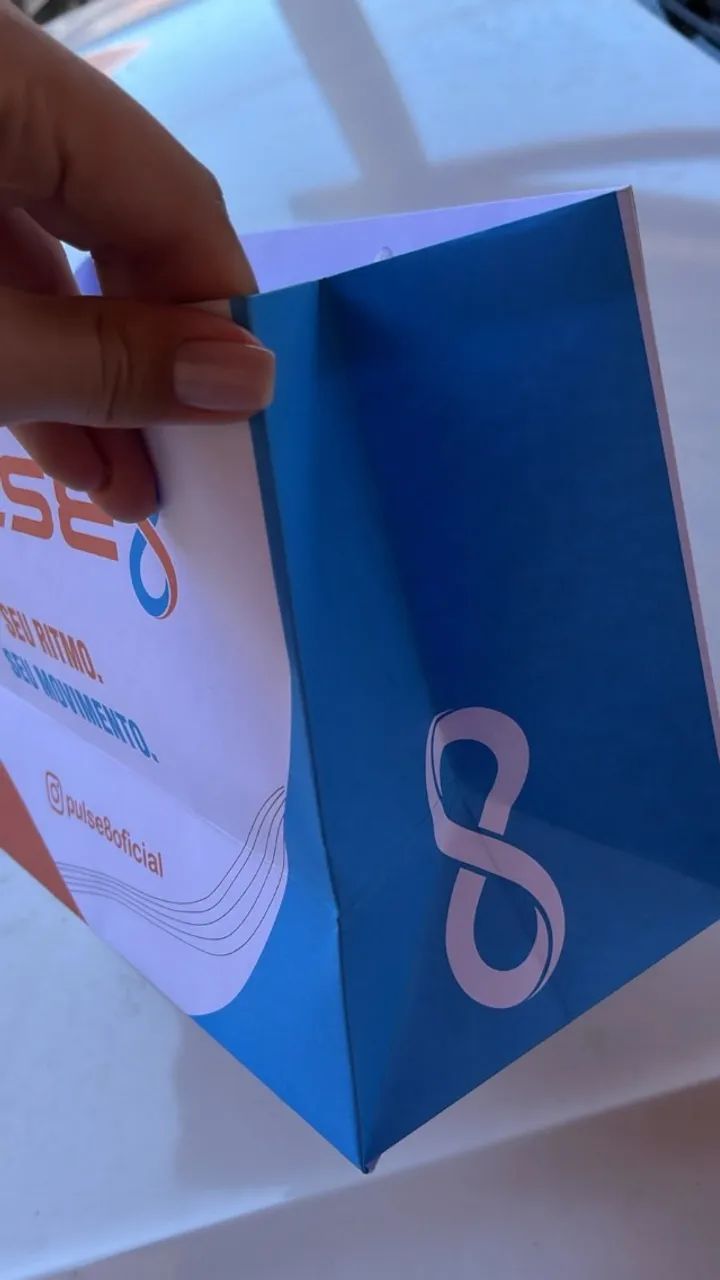 SACOLAS DE PAPEL PERSONALIZADAS COM A SUA LOGO!  - Foto 2