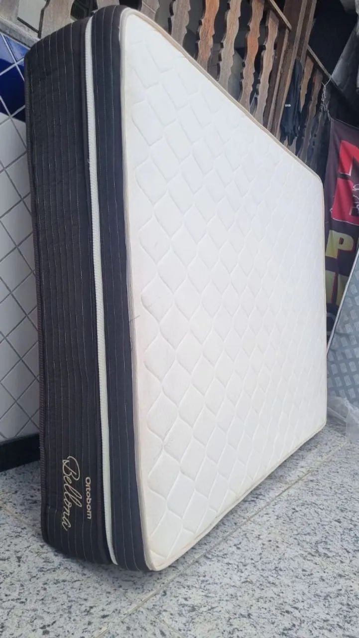 Colchão casal Ortobom Bellona, Luxo, Sem uso, pillowtop Aceito Cartão e Entrego - Foto 3
