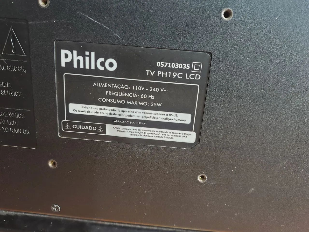 TV LCD Philco PH19C de 19 polegadas - Foto 3