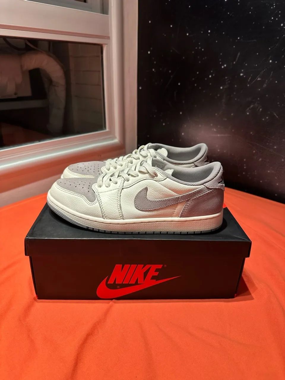 Jordan 1 low og atmosphere grey 