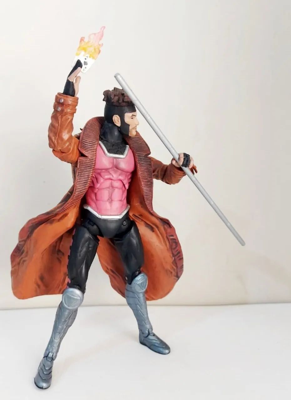 Action Figure Marvel Select X-Men Gambit Diamond Original 18cm completo - Foto 5