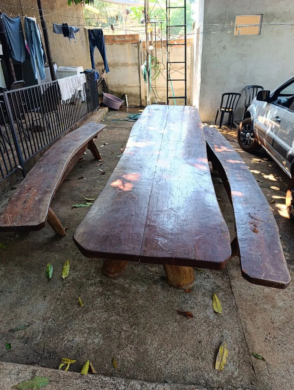 Mesa de madeira de 4 metros - Foto 2