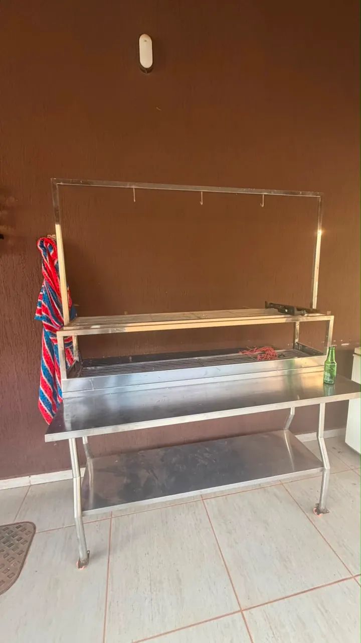 Churrasqueira profissional inox  - Foto 5