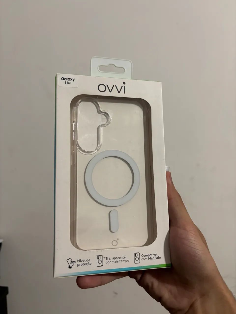 Capa Ovvi Magnética Transparente S26+ - Foto 2