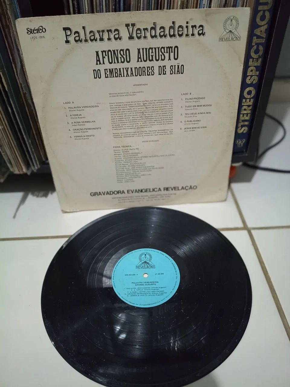 Lp Afonso augusto1983 gospel - Foto 3