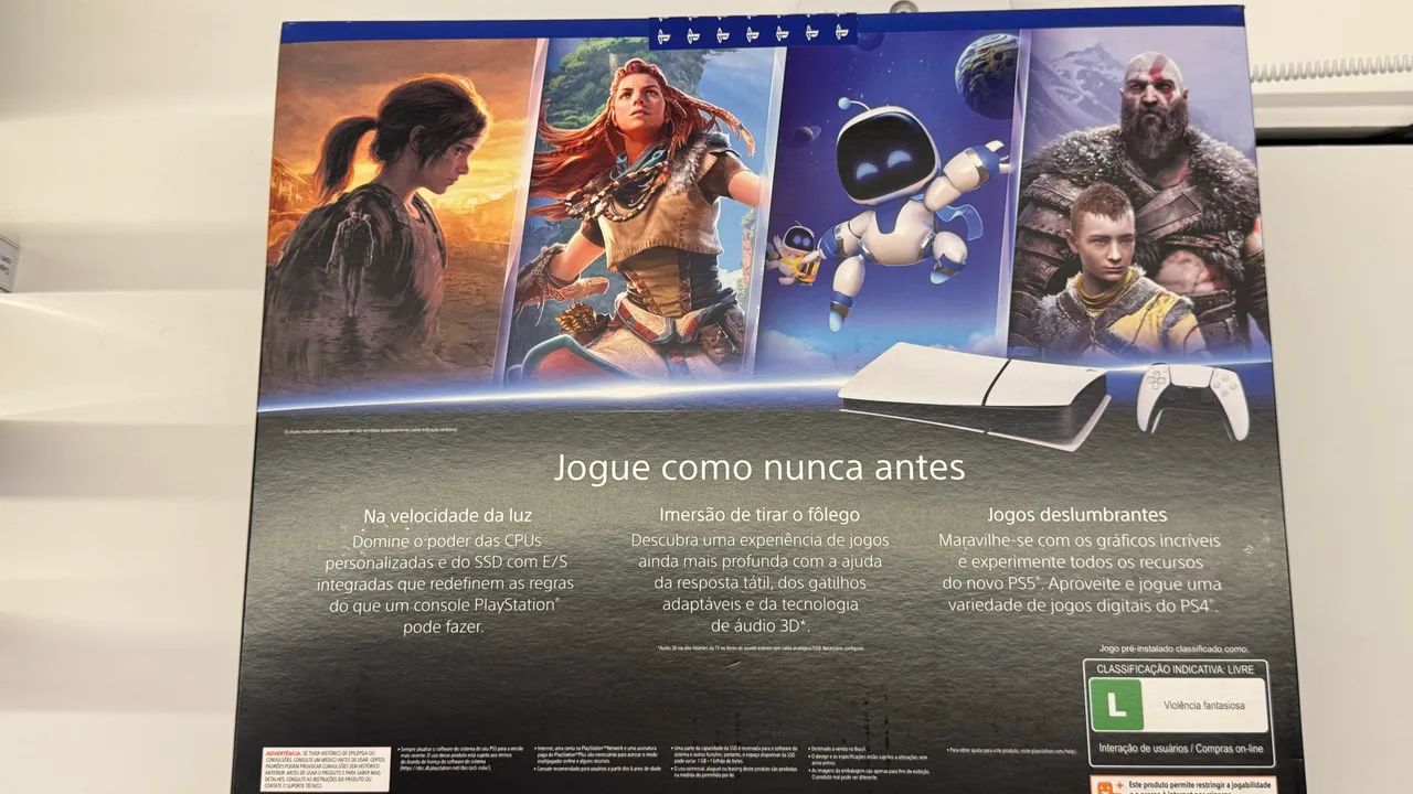 PS5 825GB console SEM DISCO - Foto 2