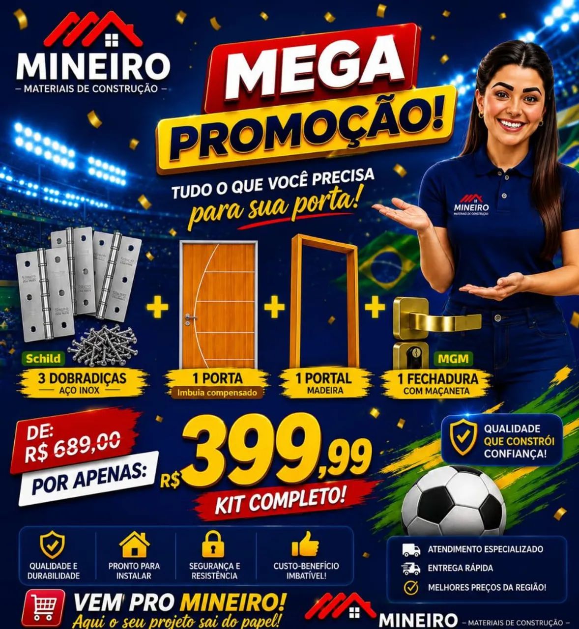 Kit de porta