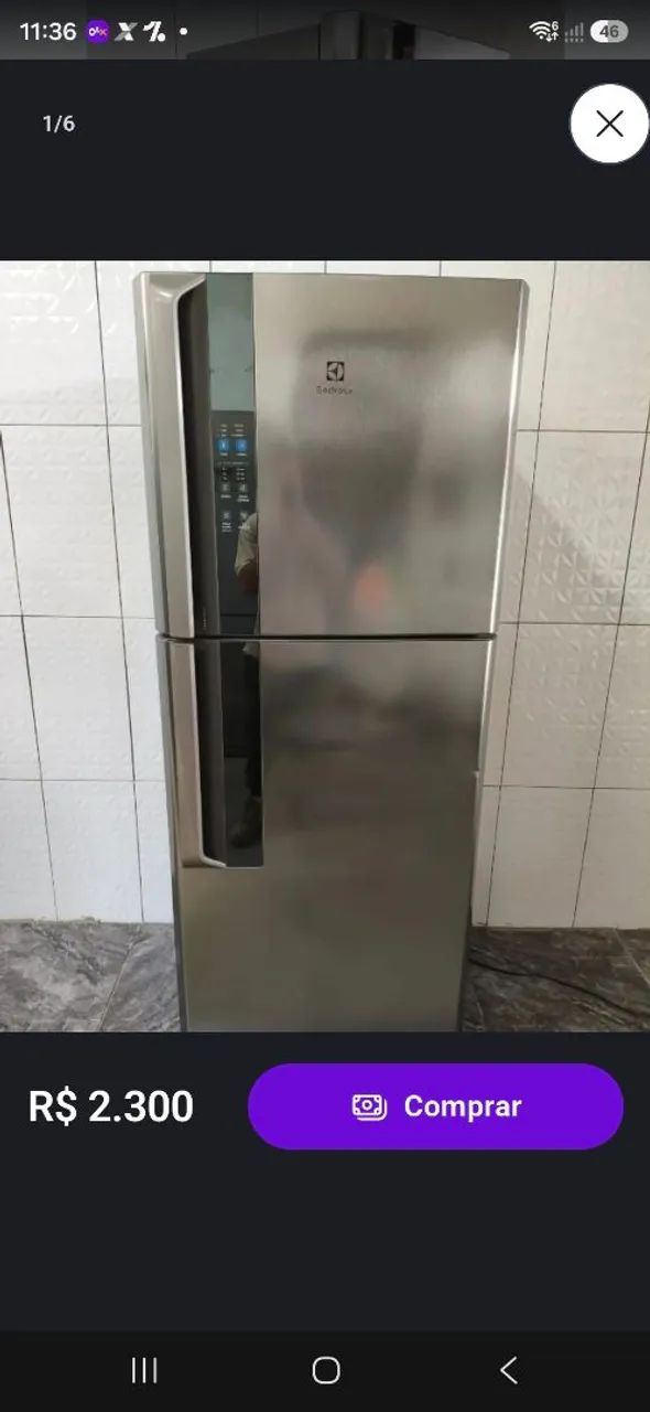 Geladeira inox 474L - Foto 2