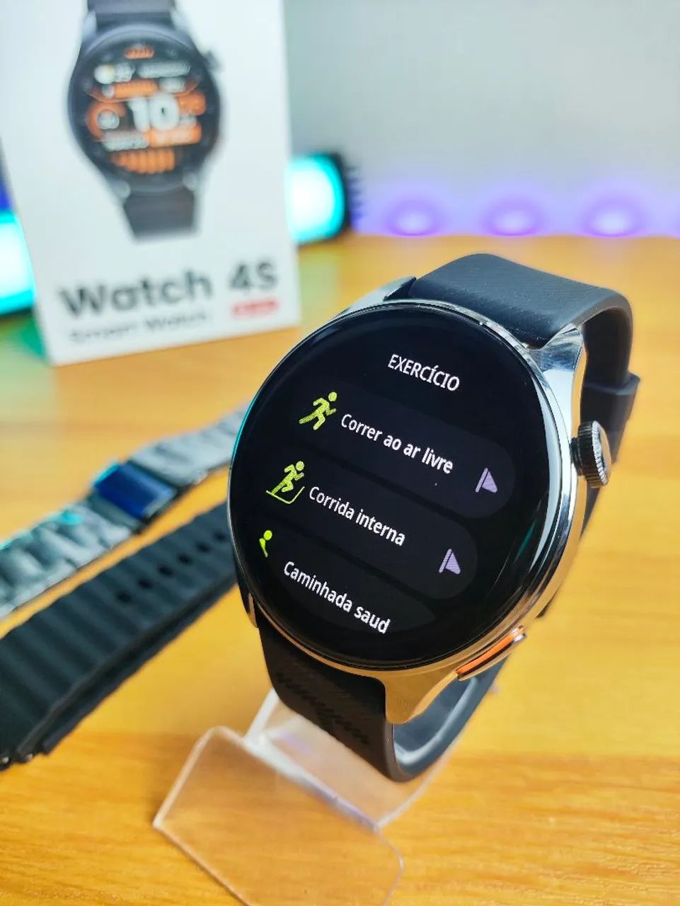 SMARTWATCH HAYLOU WATCH 4S COM GPS INTEGRADO  - Foto 2