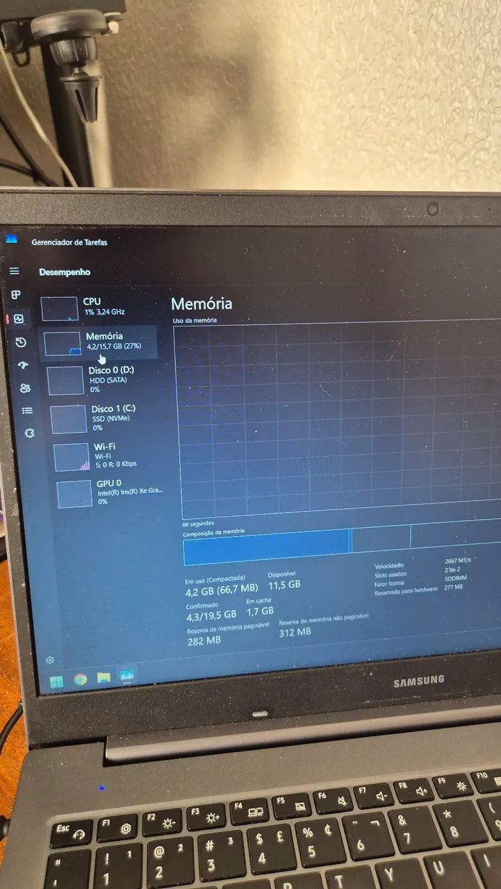 Notebook Samsung - i5 11th 16GB ram - Foto 2