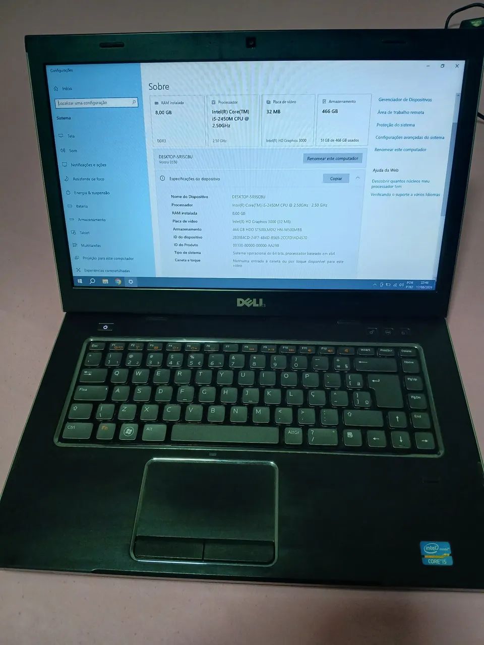 Notebook Dell Vostro 3550 - Foto 5