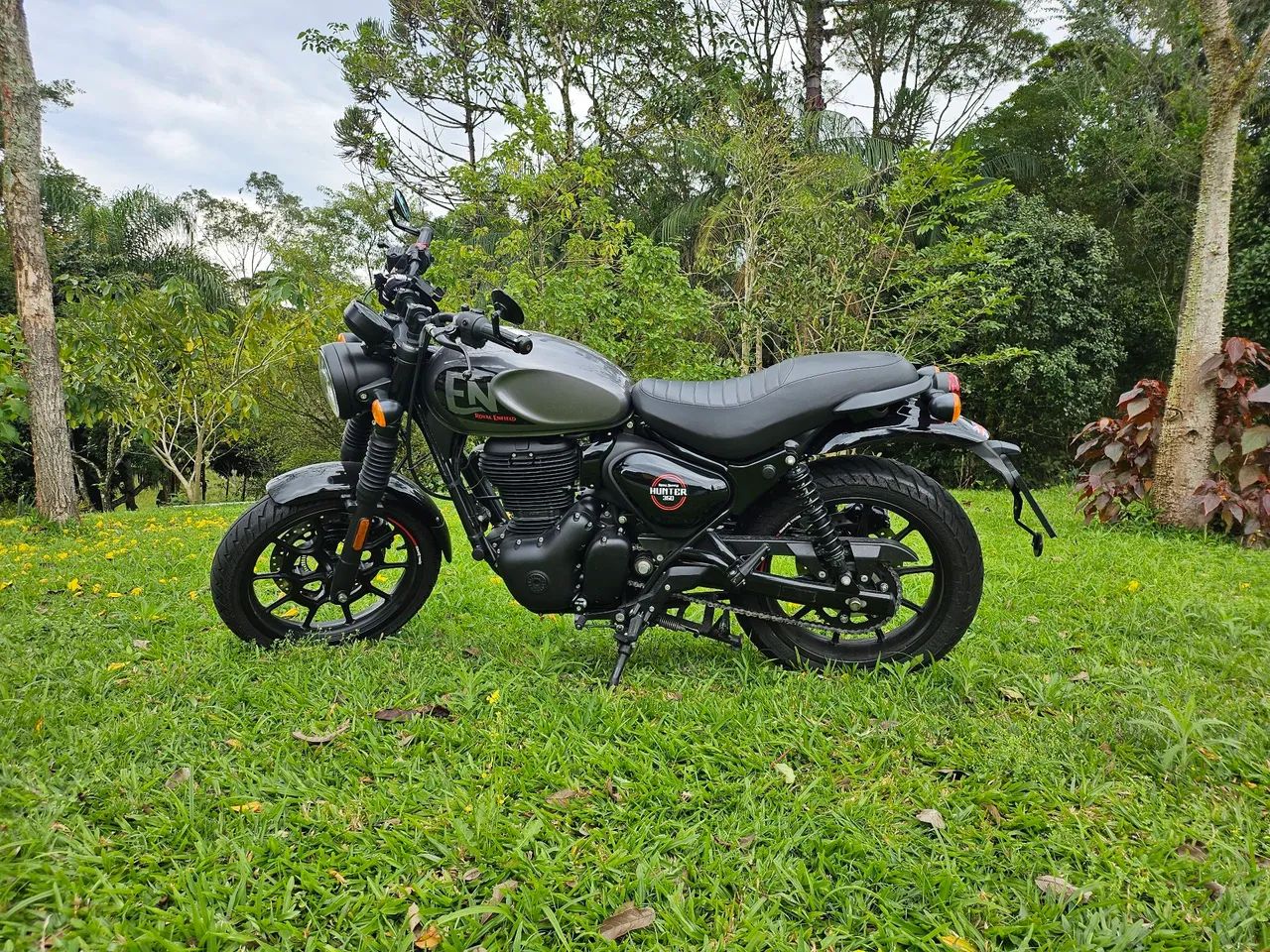Royal Enfield Hunter 350cc cinza 2024 - Foto 5