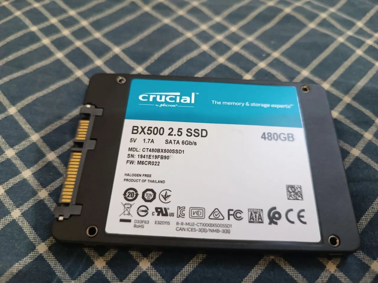 SSD original crucial 480 gb - Foto 2
