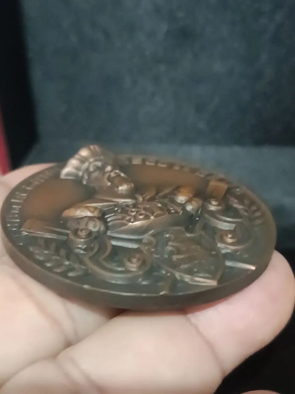 MEDALHA DO VASCO 1970 - CAMPEÃO DE TERRA E MAR - Foto 3